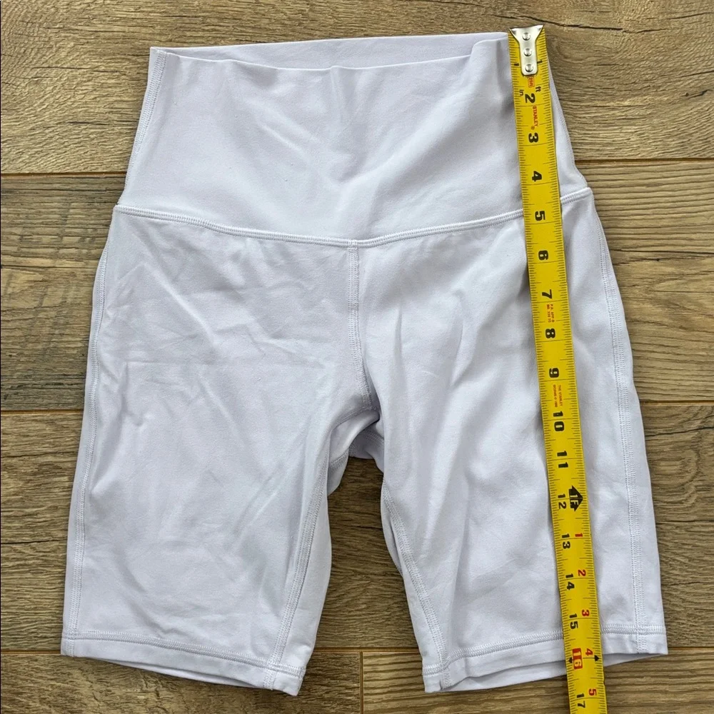 Lululemon Align 8” Inseam Biker Shorts Lavender Light Purple, Size 4 - Picture 6 of 10